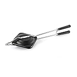 Cello Non-Stick Aluminium Sandwich Gas Toaster | Compatibility with Gas Stoves | Flame-Proof Design | Heat-Resistant Handle | Sandwich Maker | Sandwich Toaster | Black- Amazon