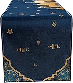 Aazeem Table Runner Table Decorations – Ramadan Mosque Lattern Islamic Happy Ramadan Mubarak |Party Supplies Decorations| Navy Color|- Amazon
