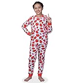 Hestia | H.NSG.N.1 | Kids Girls Nightwear | Sleepwear | Cotton |Trouser Full Sleeves Tshirt | Elastic Waist |Night Dress with Pyjama Tshirts for Girls|All Over Horse Printed |Blue Color 4-6Yrs |Set 1- Amazon