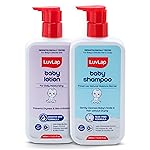LuvLap Baby Shampoo 400 ml + Baby Lotion 400 ml Combo Set- Amazon