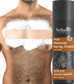 vellasio Painless Body Hair Removal Spray Cream – For Chest, Back, Legs & Under Arms Spray (200 ml)- Flipkart