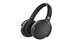 Sennheiser HD 350BT Wireless Headphones, German Design, Upto 30H Battery, Comfortable & Lightweight Over Ear Design, Built-in Mic for Clear Calls, Fast Charging, 2Y Warranty, Black- Amazon