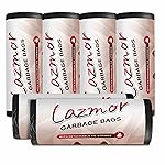 Premium Biodegradable Garbage Bags | Small | 180 Count | 17×19 inches | 43×48 cm | Black | For Dry & Wet waste | 30 bags/roll (Pack of 6) | Dustbin Bag | Trash Bag | Waste Bag- Amazon