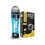 Skore Skin Thin Condoms 10s and Cool Lubes 50 ml- Amazon
