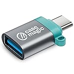 USB A 3.0 Female to USB C OTG Adapter Converter| 15W Fast Charging, 5Gbps Data Speed, Aluminum Shell Connector for Smartphones, Laptops, Tablets, Chargers, MacBook & All Type C Devices- Amazon