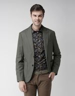 Celio Men Solid Single Breasted Casual Blazer (Brown)- Flipkart