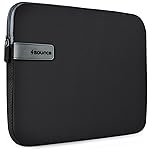 Sounce Protective Laptop Bag Sleeve fits Upto 15.6″ Wrinkle Free, Padded, Water Resistant Light Neoprene case Cover Pouch, Compatible for All Notebooks Such as Mac Book Pro (15.6 inch)- Amazon