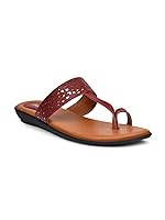 Bata Aditi Tr E Women’s Red Flat Sandals – 5 UK (5715144)- Amazon