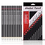 Corslet 12pc Sketch Pencil Set – Art Supplies for Beginners and Professional Artists – Graphite Drawing Kit With Shading Pencils for Sketching- Amazon