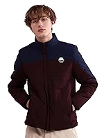 The Indian Garage Co Men Regular Fit Colourblocked Bomber Jackets- Amazon