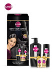 Sunsilk Shiny Hair Combo – Radiant Black Shine Shampoo+Conditioner & 2 Super Shine Serum- Myntra