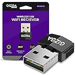 Gizga Essentials USB WiFi Receiver for PC | 150 Mbps Nano Size Wireless Network Dongle for Laptop| USB 2.0 High-Speed Interface, WPA/WPA2 Secure, Compatible with Windows/Mac/Linux Kernel (Black)- Amazon