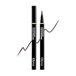 Gleva Liquid Eyeliner Pen Eye Makeup Waterproof Smudge proof Longwearing, Slim Tapered Tip Super Slim Liquid Eyeliner Quick Drying Formula Glides on Smoothly (Middle Brown)- Amazon