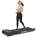 Durafit91 Compact Lite 2.5HP Peak BLDC Motor Walkpad Treadmill with Remote Control | 120 kg User Capacity Walking Pad| 6 km/h Max Speed | LED Display with Under-Desk Design | Home Use- Amazon