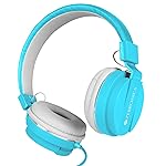 Zebronics Zeb-Storm Wired On Ear Headphone with 3.5mm Jack, Built in Microphone for Calling, 1.5 Meter Cable, Soft Ear Cushion, Adjustable Headband, Foldable Ear Cups and Lightweight Design (Blue)- Amazon