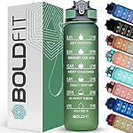 Boldfit Water Bottles Sipper Bottle For Adults, Kids,Unbreakable Motivational Water Bottle Time Mark Sipper With Straw & Time For Gym Office School Home Water Bottle for Kids- Amazon