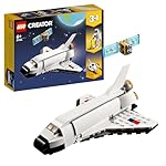 LEGO Creator Space Shuttle 31134 Building Toy Set with Astronaut and Spaceship Models for Kids Aged 6+- Amazon