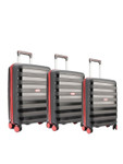 Police Set of 3 Trolley Suitcases- Myntra