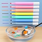 GRAPHENE Magic Doodle Making Water Erasable Markers Floating Ink Pen Set, Magical Water Painting Sketch Pens Whiteboard Marker for Kids, Children Art (Multicolor, 8 Count (Pack of 1))- Amazon