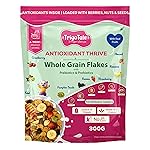 TrigoTale Antioxidant Thrive Flakes | Breakfast Cereals | Rich in Antioxidants | with Prebiotics & Probiotics | Made of 7-Grains | with Real Fruits, Almonds & Seeds | 300g- Amazon