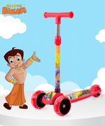 Miss & Chief Chotta Bheem 3 Wheel Scooter for Kids, Lightweight|F…more- Flipkart