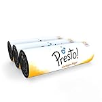 Presto! Garbage Bags | Extra Large | 30 Count | 10 Bags X 3 Rolls | 30 X 37 Inches | For Dry & Wet Waste | Black- Amazon