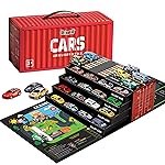 Kidology 48-Piece Pull Back Car Set, Racing & Toy Vehicles for Kids 3+, Bulk Mini Cars, Learning & Educational Stuffers Mini Cars Toy Trucks, Birthday Gift for Boys & Girls.- Amazon