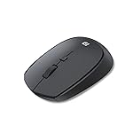 Portronics Toad 23 Wireless Optical Mouse with 2.4GHz, USB Nano Dongle, Optical Orientation, Click Wheel, Adjustable DPI(Black)- Amazon