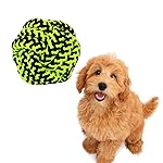 Cotton Rope Balls for Dogs and Pets |Puppy Toys Small Rope Balls for Teething |Durable Chew Cotton Rope Balls |Pet Friendly Washable Dog Toy Rope Ball for Small and Medium Dogs (Green)- Amazon