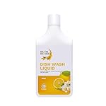 Moon & Mount Dishwash Liquid Gel 1L – Lemon Fragrance, No Residue Grease Cleaner for Utensils, Tableware & Cookware- Amazon