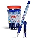 Reynolds RACER GEL Pen SET – 40 BLUE PENS WITH COMFORTABLE GRIP | BLUE GEL PENS FOR WRITING | PEN FOR STUDENTS & OFFICE STATIONERY | 0.5 mm TIP SIZE- Amazon