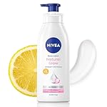 NIVEA Body Lotion Natural Glow,Cell Repair With Uva/Uvb Filters And Spf 15|50X Vitamin C For Even Skin Tone|Light Moisturising, Non-Greasy Formula With Cooling Sensation|Glowing Skin For Unisex|400 Ml- Amazon
