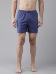 Van Heusen Innerwear Men Solid Ultra Soft Button Fly Boxer Shorts- Myntra
