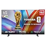 Toshiba 164 cm (65 Inches) 4K Ultra HD Smart LED TV | Dolby Vision Atmos & HDR10+ | Game Mode Plus | AI 4K Upscaling | REGZA Engine ZR | Voice Control | VIDAA OS | 65C380RP (Black)- Amazon