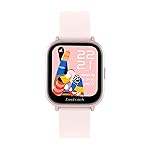 Fastrack Reflex Vybe Smartwatch Bright HD Display 50+ Sports Modes in-Built Games 100+ Watchfaces BP Monitor 24×7 HRM SpO2 Sleep Tracker 100+ Watchfaces Upto 5 Day Battery IP68 (Pink)- Amazon