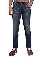 Highlander Mens Tapered Fit Denim Jeans for Man| Regular Length|Mid-Rise|Stretchable Fit| Jeans for Man | Men Jeans- Amazon
