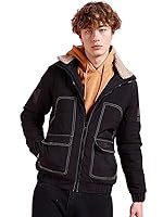 The Indian Garage Co Men Regular Fit Placement Print Bomber Jackets- Amazon