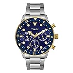 TIMEX Analog Watch for Man with Round Dial & Water Resistant Men’s Wrist Watches- Amazon