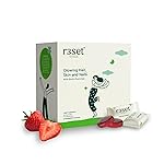 R3SET 100% Natural Biotin Gummies – 30 Days | For Hair Growth, Glowing Skin & Stronger Nails | Supports Energy & Metabolism | Zero Sugar | Vegan | Non-Gelatin | Strawberry Flavour- Amazon