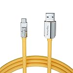 Lifelong Electronics 66W PD USB Type A to Type C Fast Charging Cable | High Speed Transfer Data Cable | Aluminum Alloy, Strong PVC & Tangle Free | iPhone 16/15/14, Android, Laptop, Tablet etc | 1.25M- Amazon