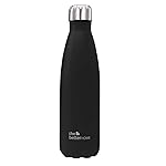 The Better Home 1000ml Insulated Water Bottle | Doubled Wall 304 Stainless Steel | Stays Hot for Upto 18 Hrs & Cold for 24 Hrs | Leakproof | Insulated Water Bottles for Office, Travel | Black- Amazon
