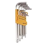 Asian Paints TruCare 26-in-1 Pcs Hex/Allen Key Set | Carbon Steel with Rust & Corrosion Resistant | Chrome Plating & Satin Finish | Multipurpose Tool Kit with 25° Ball-End Angle- Amazon
