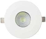 wipro Polycarbonate Garnet 2W Led Integrated Spotlight | Green Color | Compact Design Ceiling Spot Light for Cabinets & Wardrobes| Cutout – 33Mm|Pack of 3- Amazon