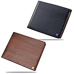 Kraptick Fueradnni Men’s Slim Wallet, Bifold Wallet, Cardholder Wallet for Office, Travel, Fashion with Compact and Portable Design, Unisex Design Wallet (Combo of – 2) Light Coffee & Dark Blue- Amazon