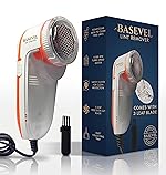 Lint Remover: 9500 RPM Corded Fuzz Remover for Clothes, Sweaters & Furniture – Electric Pilling Shaver with 3-Leaf Blade (3 Months Warranty) (S1)- Amazon