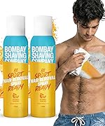 Bombay Shaving Company Sports Ready Hair Removal Spray – 200g | Refreshing Vitamin C charged painless hair removal | For Chest, underarms and legs | Hair Removal Cream Spray (Pack of 2)- Amazon
