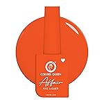 Colors Queen Affair Nail Polish – 06 – Tangy Sun Set, 13ml | Rich Pigmentation, Quick Drying, Long Lasting Nail Paint | Chip Resistant, No Harmful Chemicals, Semi Matte Nail Polish for Women- Amazon
