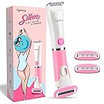 Lifelong Razor & Bikini Trimmer for Woman |Arms, Legs, Underarms & Intimate Hair Removal Machine |Waterproof Painless Full Body Hair Remover Trimmer for Women |AABattery, Portable, SkinSafe, 3Refills- Amazon