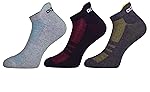 Adidas Unisex Low Cut Cotton Blend Socks (Pack Of 3) (AD-0632 Lt Grey Mel/Black/Anthra Mel_Multicolor)- 3 Pairs (6N)- Amazon