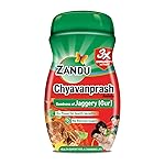 Zandu Chyavanprash Jaggery (Gur) 455 g | No Refined Sugar | Scientifically proven immunity booster | 15+ health benefits | Great Taste- Amazon